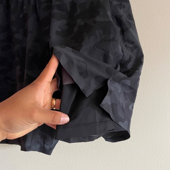 Ten Thousand Interval Short In Black Camo 7” inseam - Picture 7 of 8